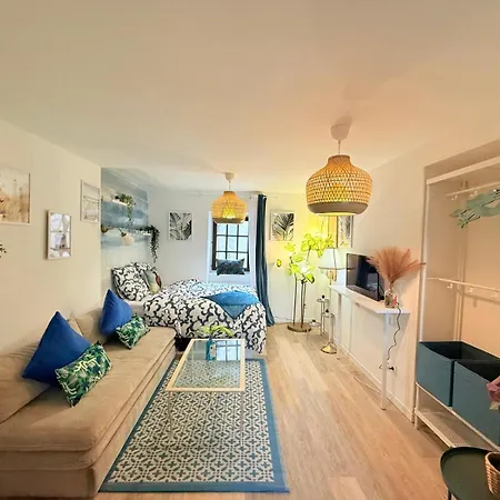 Apartment Cosy Azur & Corail ! 2ch Proche De Verdun Pau