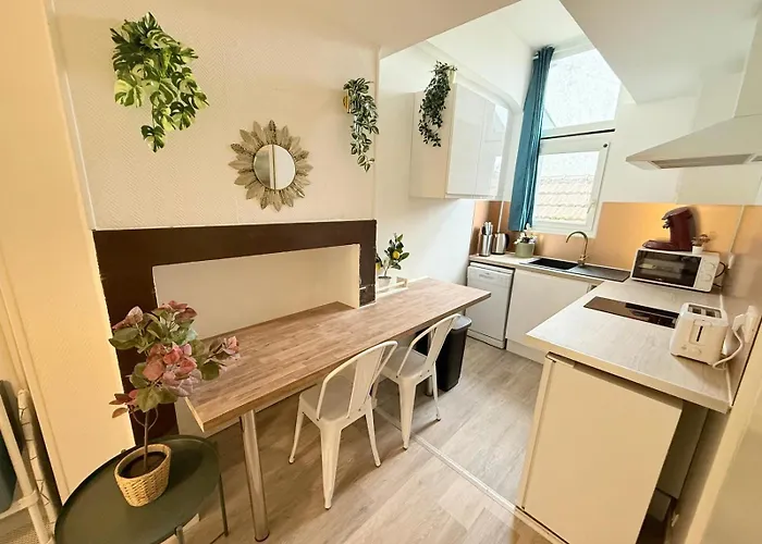 Apartment Cosy Azur & Corail - 2ch - Proche De Verdun Pau